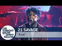 21 Savage Performs 'A Lot' on The Tonight Show